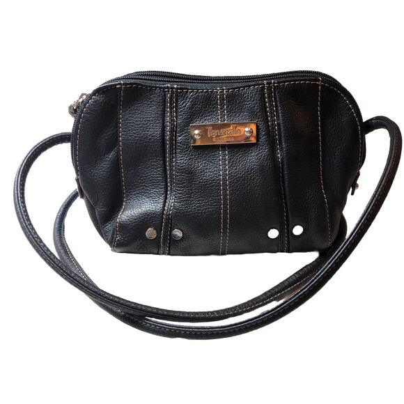 Tignanello Handbags - Vintage Tignanello Small Black Crossbody Organizer